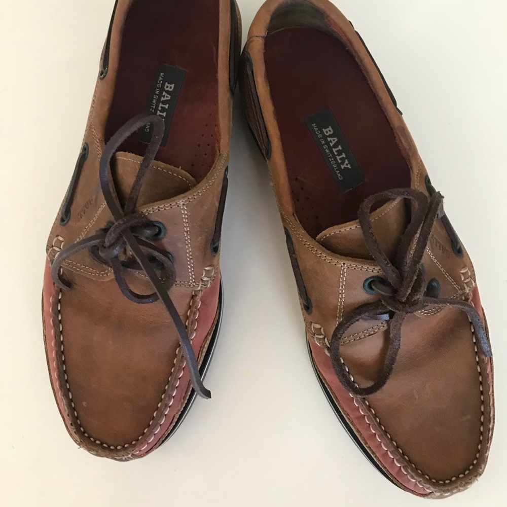 Bally leather loafer